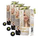 Sea Color Home Colorist Set Saç Boyası 0.1 İnci Tozu Pearl Glım (3 paketi)