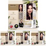 Sea Color Home Colorist Set Saç Boyası 3.66 Kızıl Mor Red Purple (4 paketi)