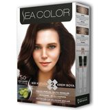 Sea Color Kapamarka Seacolorserisi Kapamarka Seacolorserisi 2 Tüp Krem Saç Boyası Seti Açık Kahve No:5.0
