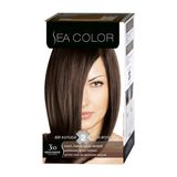 Sea Color Koyu Kahve Renkli Set Boya 3.0 Kalıcı ve Parlak İşıltılı Renkler İçin Özel Formül
