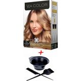 Sea Color Krem Saç Boyası 8.3 Bal Köpüğü 2 Tüplü Set + Boyama Seti