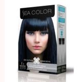 Sea Color Mavi Siyah 2 Adet Saç Boyası