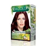 Sea Color Natural Effect Set Saç Boyası Amonyaksız 4.6 Kestane Kızılı