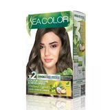 Sea Color Natural Effect Set Saç Boyası Amonyaksız 8.11 Yoğun Küllü Açık Kumral