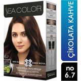 Sea Color Saç Boyası 6.7 Çikolata Kahve 8698753381860 Saç Boyası