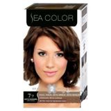 Sea Color Set 7.7 Koyu Karamel 2 Adet Saç Boyası