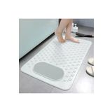 Sea Home 2 Adet Vantuzlu Banyo ve Duş Kaydırmazı Duşa Kabin Küvet İçi Vantuzlu Banyo Paspası BEYAZ RENK 36 X 69,5 cm
