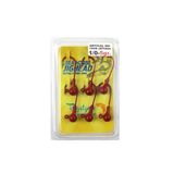 Sea Horse 1938BLN Kırmızı 1/0 5 gr 6 Pcs Jig Head