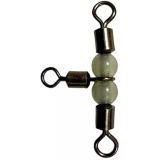 Sea Horse Cross-Line Rolling Swivel 5 * 6 8 Pcs Fırdöndü