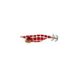 Sea Horse Kırmızı Zebra 8 cm 9 gr Kalamar Zokası - Renkli