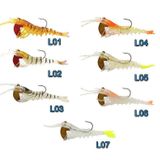 Sea Horse Manic 3D Shrimp 7 cm Karides Silikon Yem