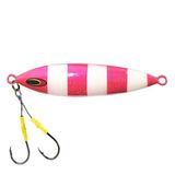 Sea Horse Pink Zebra Slow 80 gr Jig Yem