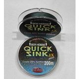 Sea Horse Quick Sink 0,14 Mm 200mt 4x İpek Misina Abrasıon-resıstant Blue Dia.0.14- 25lb 11.5kg