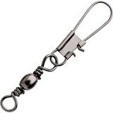 Sea Horse Siyah Nikel Kilitli Klips Fırdöndü 3.5 cm Pirinç Alaşım Materyal 10 Adet Dayanıklı
