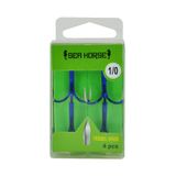 Sea Horse Treble NO:1/0 4PCS İğne