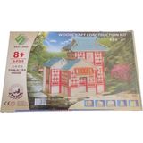 Sea-Land Yunlai Çay Evi Ahşap Maket Seti G-P265 - 3D Woodcraft Construction Kit