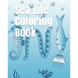 Sea Life Coloring Book