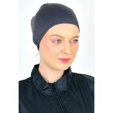 Sea Queen Kadın Likralı Kumaş Bez Bone Deniz ve Havuz Için Uygun - Antrasit - Standart