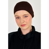 Sea Queen Kadın Likralı Kumaş Bez Bone Deniz ve Havuz Için Uygun - Kahverengi - Standart