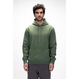 Sea Soluk Yeşil Kapüşonlu Erkek Sweatshirt - XL