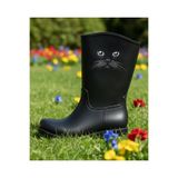 Sea&Blue Kedi Baskılı Su Geçirmeyen Kız Çocuk Yağmur Çizmesi