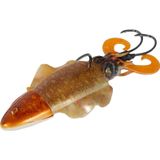 Seabor Cuttle Fish 12CM 110GR Silikon Kalamar Jig Yem - Red