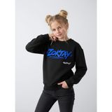 Seabubbles Manifest Zoktay Kız Çocuk Sweatshirt ST10729 - Siyah - 7 - 8 Yaş