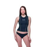 SEAC Short Vest Lady, atlet tipi dalış içliği, 2,5 mm yumuşak neopren, kadın, siyah, XS