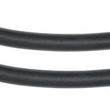 Seac X-Powerfull zıpkınla balık avcılığı arbaleti için paralel lastik çifti, üniseks yetişkin, siyah, 17,5 x 24 çapında