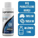 Seachem Cupramine 100 ml Dış Parazit Ilaçı
