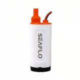 SEAFLO Dalgıç Su Karavan Pompası 21 lt/dk 12V 10A - 2.1 Bar Ø: 42 Hortum Çıkışı Ø: 10-12 mm - Gıda Sınıfı Güvenli ve Ses