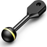 Seafrogs 1 "Ball to YS Kafa Klipsi Kol 3.91 ''/9.94cm Alüminyum YS Kafa Adaptörü Kol Sualtı Fotoğraf Aydınlatma Sistemi Konektörü Dalış Strobe/Video Işık (AM-8)
