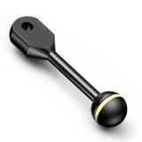 Seafrogs 1 "Ball to YS Kafa Klipsi Kol 4.43 ''/11.24cm Alüminyum YS Kafa Adaptörü Kol Sualtı Fotoğraf Aydınlatma Sistemi Konektörü Dalış Strobe/Video Işık (AM-2)
