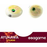 Seagame Ayukawa 60GR Tungsten Tai Rubber Jig Yem - 901 Pearl Abalone