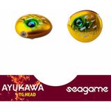 Seagame Ayukawa 80GR Tungsten Tai Rubber Jig Yem - 067 Squid Glow