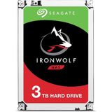 Seagate 3tb Seagate Ironwolf ST3000VN007 5900 Rpm 64MB Cache Sata 6.0gb/s Cmr 3.5" Hard Disk - 3 TB