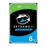 Seagate 8tb Skyhawk Aı 256mb 3.5 ” Sata 3 7200 Rpm 7-24 Güvenlik Diski 7/24 Harddisk