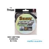 Seaguar FXR %100 Florokarbon 0.26 mm 8.1 kg 100 mt Misina