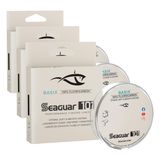 Seaguar101 Basix%100 Florokarbon 200 Yard Misina (2,7 kg), Şeffaf (3 paketi)
