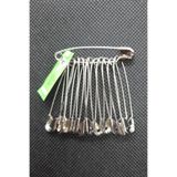 Seagull Çengelli Iğne 4,5 Cm 12 Adetli Çelik Çatal Iğne (1 SET) No 4