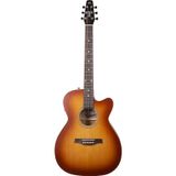 Seagull Entourage Concert Hall Cutaway Elektro Akustik Gitar (Rustic Burst)