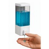 seahome 1 Adet Yapışkanlı Duvara Monte Banyo ve Mutfak Manuel Sıvı Sabunluk Doldurulabilir 350 ML S-53