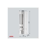 seahome 400 ml Duvara Monte Manuel Sabunluk Banyo , Mutfak El Sıvı Şampuan Duş Jeli Dispenseri 1 ADET BEYAZ