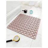 Seahome Kaydırmaz Duşakabin Banyo Ve Duş Paspası Kare Bubble 54 X 54 Cm PEMBE RENK SEA149P