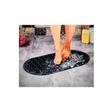 Seahome Massage Bath Math Banyo & Duş Kaydırmazı Masajlı Model Banyo Paspas Siyah Renk SEA142S