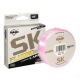 SeaKnight SK olta ipi, florokarbon kaplama, tuzlu su, 50 m/100 m, monofilament, batan, darbeye dayanıklı, misina, deniz balıkçılığı, 1,4 – 45,4 kg