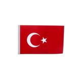 Sealux 20 x 30 cm Kulplu Türk Bayrağı Marin Kullanım Amacıyla Tasarlandı - 20x30 cm