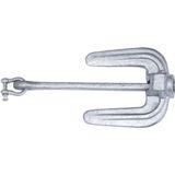 Sealux Hall Tip C Çapa, 4kg,daldırma Galvanizli