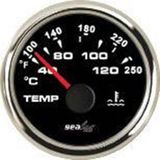 Sealux HARARET GÖSTERGESİ Sealux Ø52mm SİYAH 12/24v
