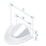 Sealux Inox 316 Havalandırma Kapağı 11.8x27x44.8 MM